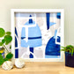 Wellfleet Buoy Triptych - Set of 3 Framed Prints by Keith MacLelland - 13-in x 39-in - Mellow Monkey