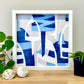 Wellfleet Buoy Triptych - Set of 3 Framed Prints by Keith MacLelland - 13-in x 39-in - Mellow Monkey