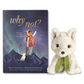 Arctic Fox Plush - A Companion to The Book "Why Not?" - 8.5-in - Mellow Monkey