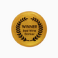 Winner Best Wine Drinker - Capabunga Wine Bottle Top Seal - Mellow Monkey