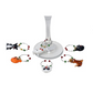 Holiday Cat Wine Charms - Set of 6 - Mellow Monkey