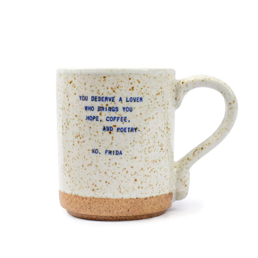 XO Frida Mug - You Deserve A Lover - Mellow Monkey