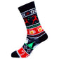 Xmas Sweater - Natural Bamboo Knit Socks - Mellow Monkey