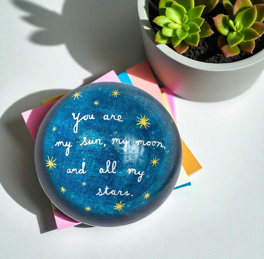 My Sun, My Moon - Paperweight – Mellow Monkey