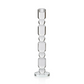 Louisa Crystal Glass Taper Holder - Tall - 15-in - Mellow Monkey