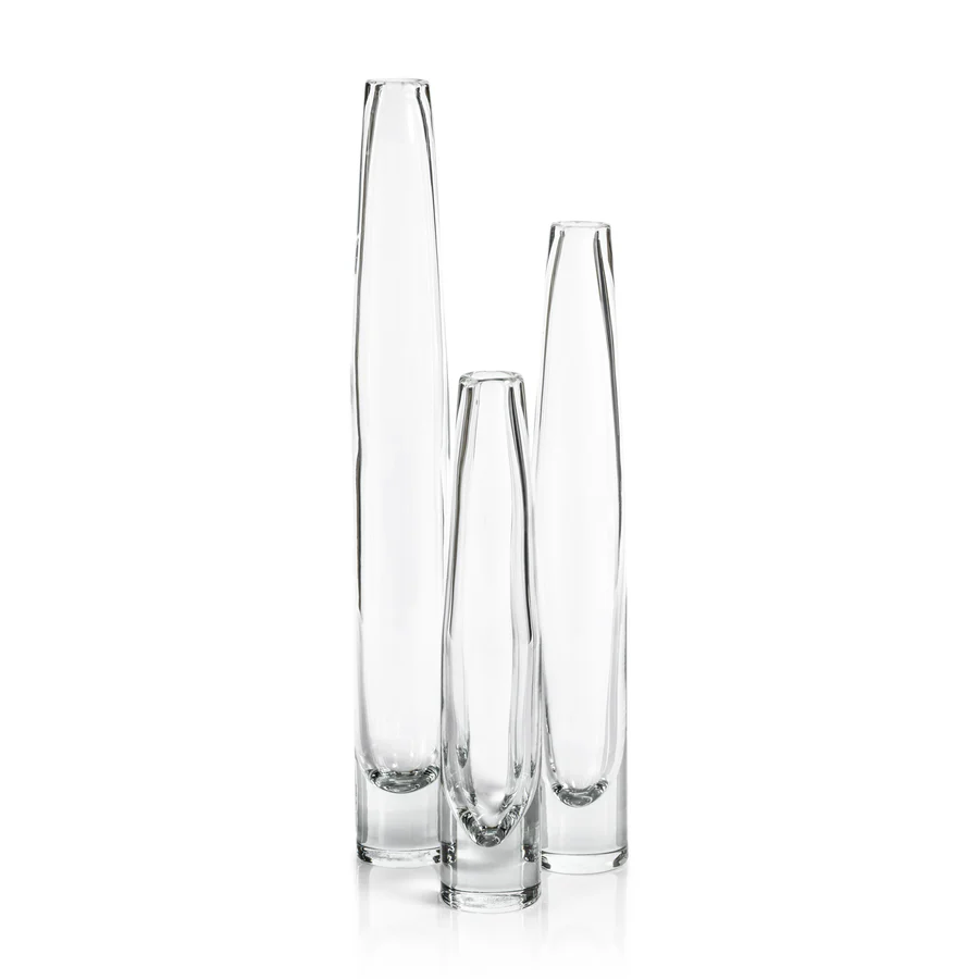 Tate Slim Vase - Clear - Mellow Monkey