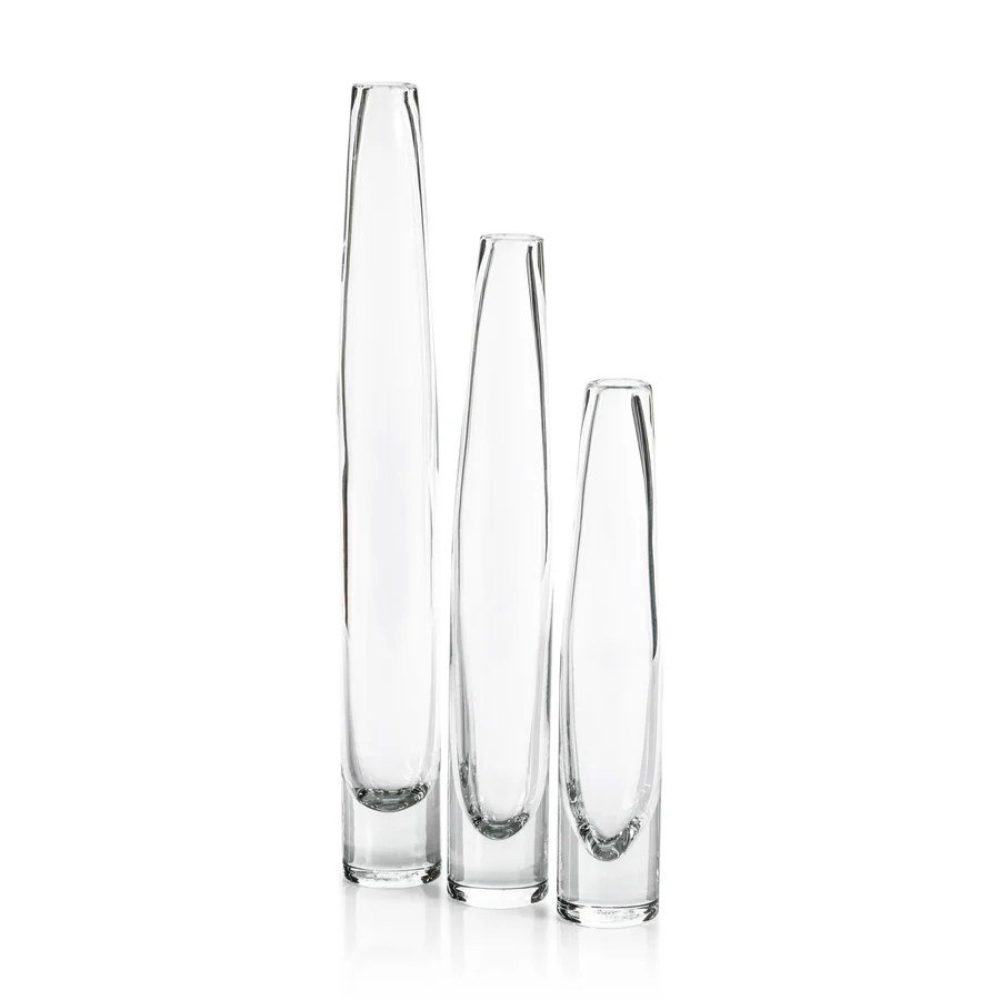 Tate Slim Vase - Clear - Mellow Monkey