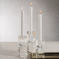 Vienna Artistry Crystal Candle Holder - Short - 5" - Mellow Monkey