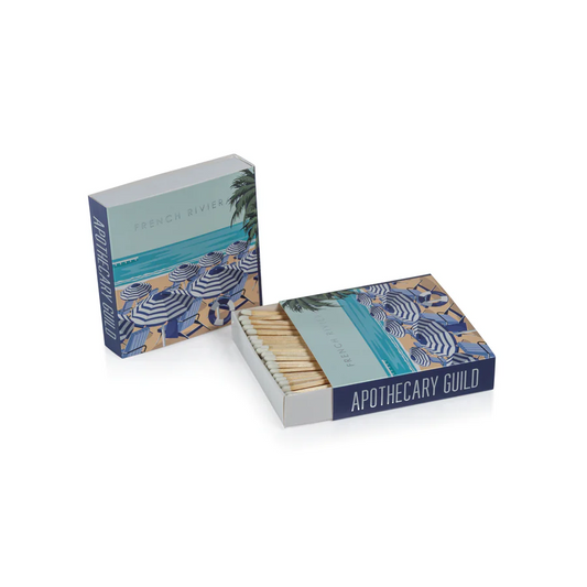 Côte d'Azur Match Box - Nice - 120 Pack of 4 in Sticks - Mellow Monkey