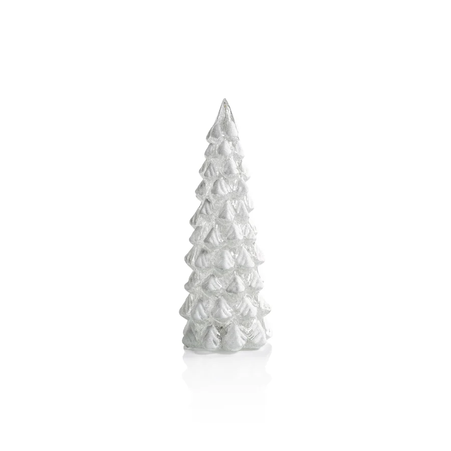 LED Snow Tree - White - 10.25 in - Mellow Monkey