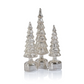 Alpine Rotating LED Tree - Antique Silver - Mellow Monkey