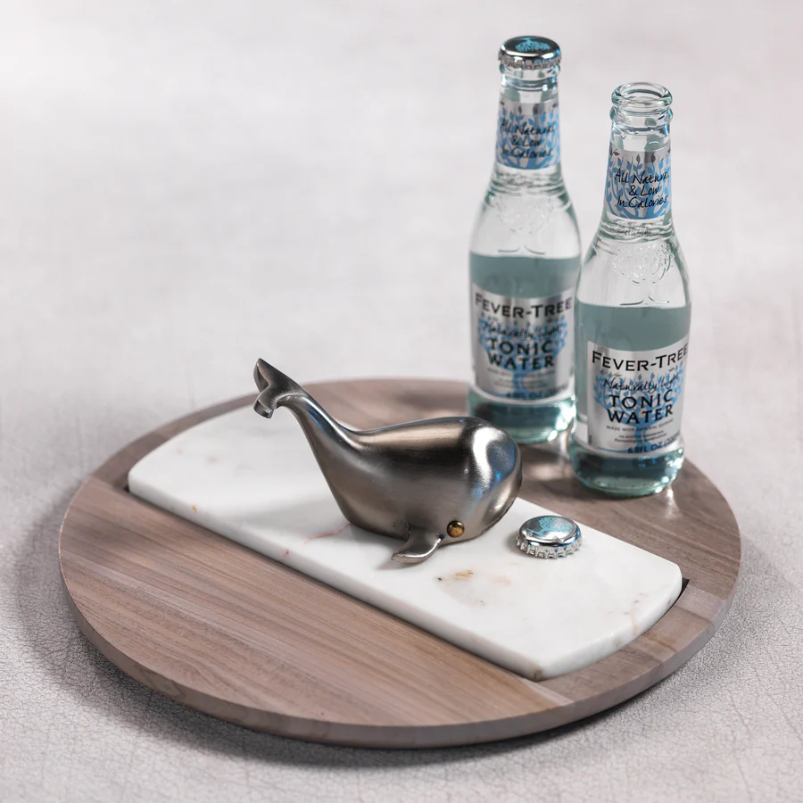 Orca Whale Bottle Opener - Pewter - Mellow Monkey
