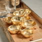 Small Cluster of Eight Serving Bowls - Bright Gold - Mellow Monkey