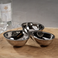 Punta Mita Cocktail Condiment Bowl Set - Polished Nickel - Mellow Monkey