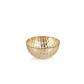 Braided Glass Bowl - Gold - 4.25-in - Mellow Monkey