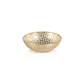 Braided Glass Bowl - Gold - 8.5-in - Mellow Monkey