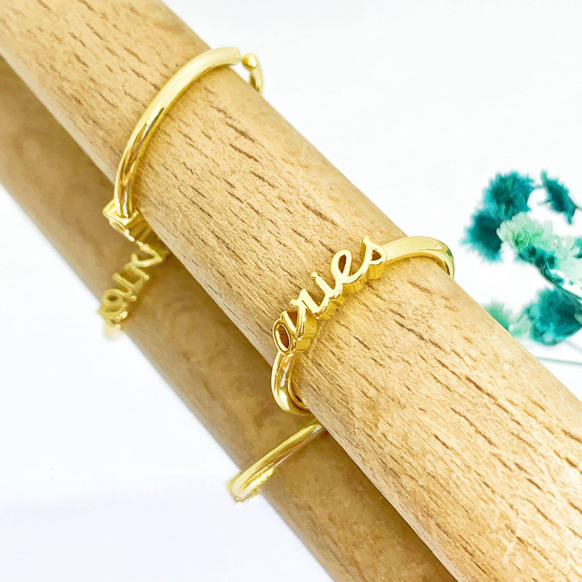 Zodiac Gold Ring - Mellow Monkey