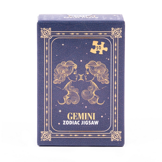 Zodiac Signs 50pc Jigsaws - Gemini - Mellow Monkey