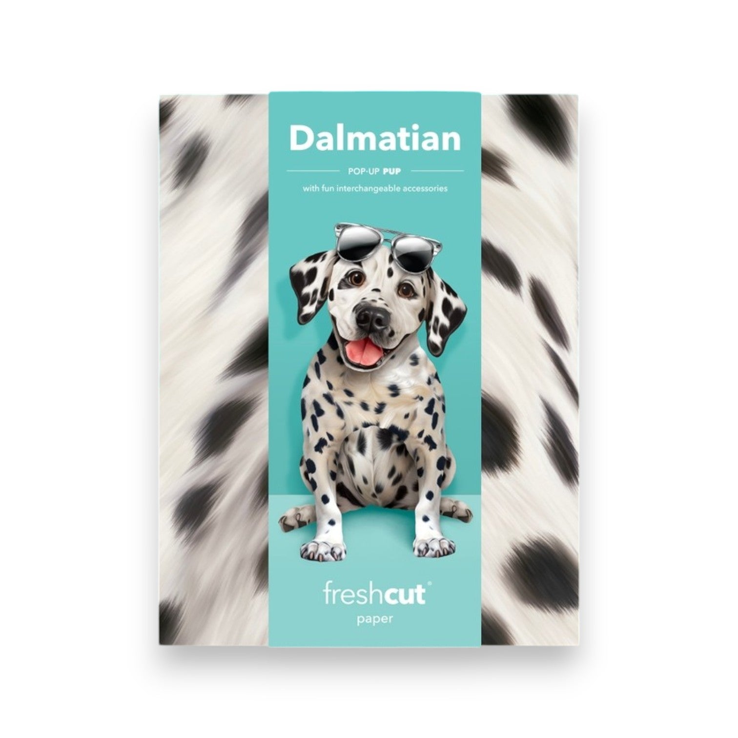 Dalmatian - Freshcut Pop-Up Pet Greeting Cards - Mellow Monkey