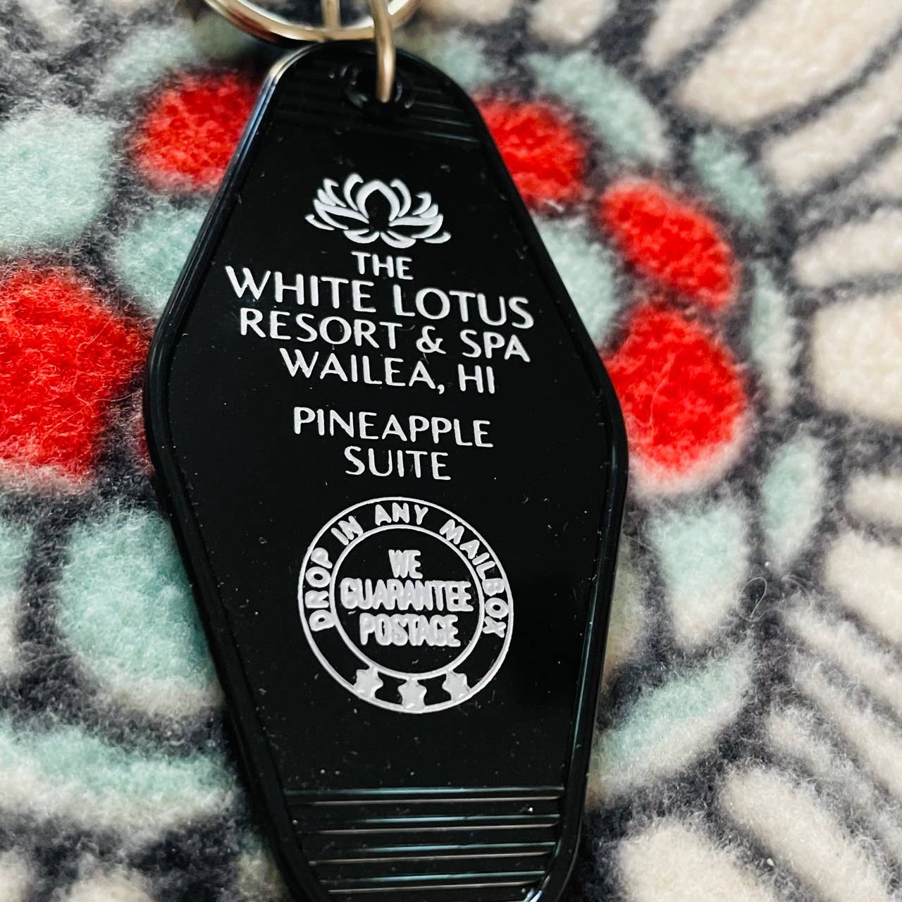 Motel Key Fob - White Lotus Resort and Spa - Mellow Monkey