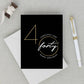 Fabulous Forty – Age and Milestone Birthday Card - Mellow Monkey