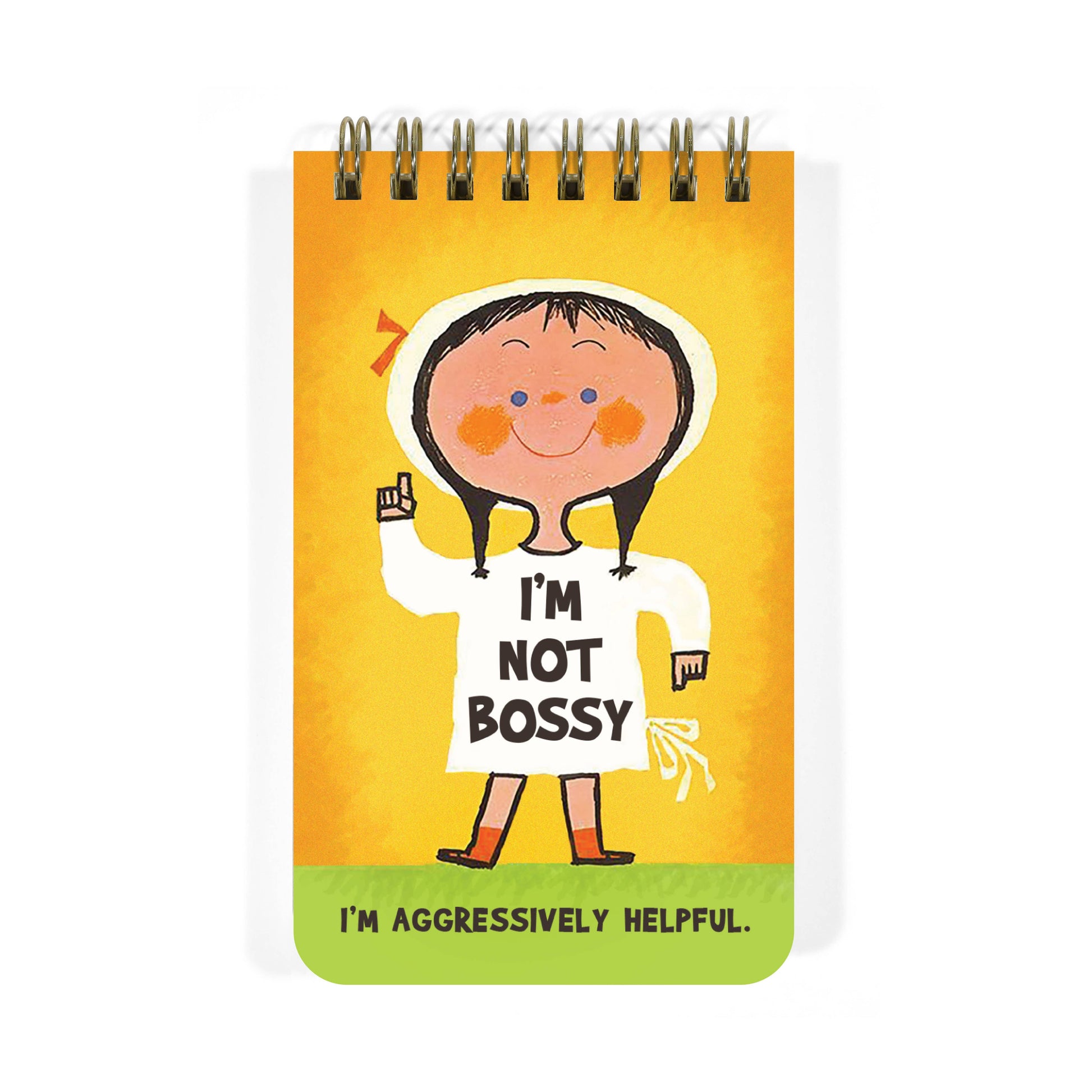 I’m Not Bossy. I’m Aggressively Helpful - 3x5 Memo Notepad - Mellow Monkey