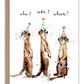 Who? Cake? Where? - Birthday Greeting Card - Mellow Monkey