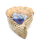 Oyster Blue Geyser - Decorative Plate/Dish - 4-in x 6-1/2 - Mellow Monkey