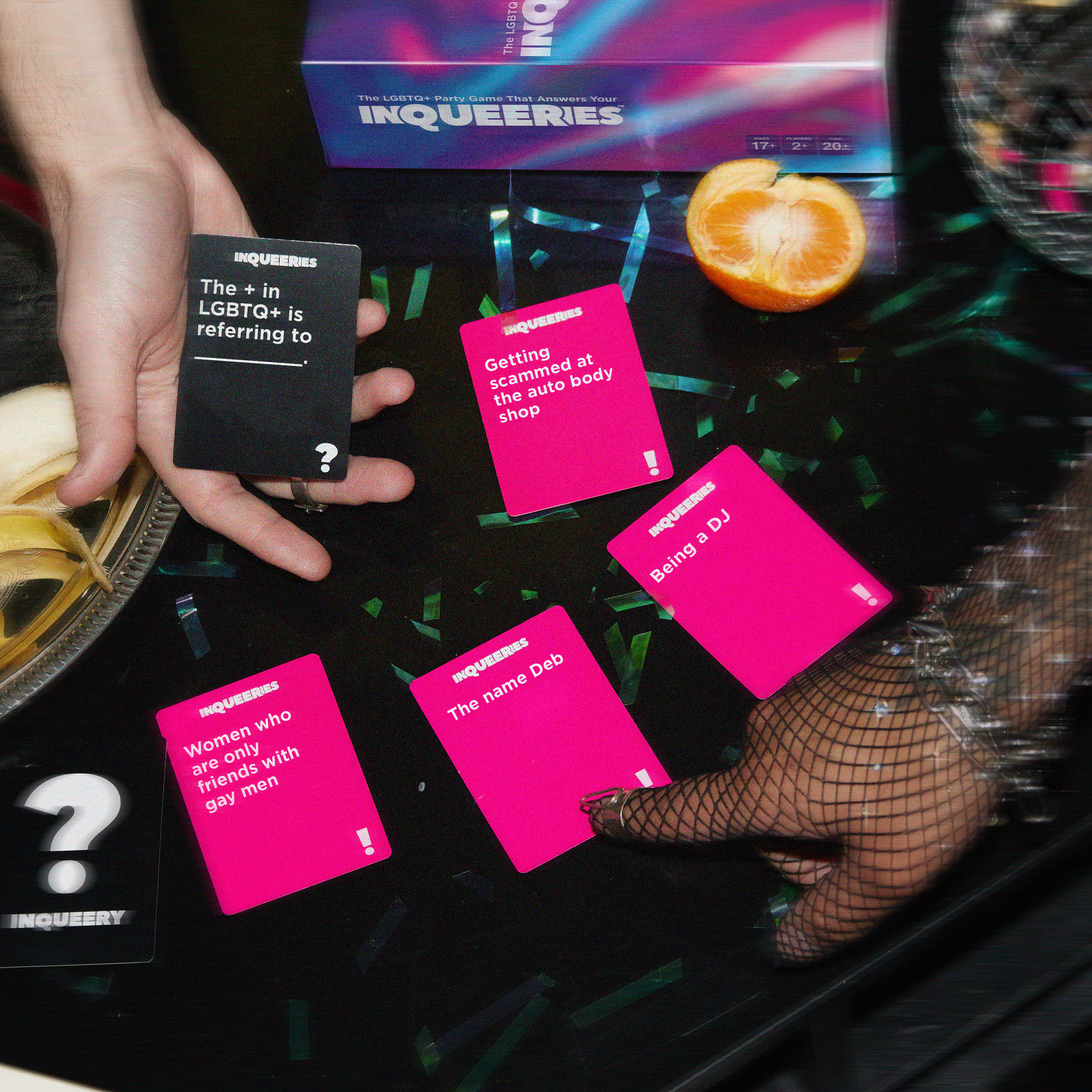InQueeries — The LGBTQ+ Adult Party -  Card Game - Mellow Monkey