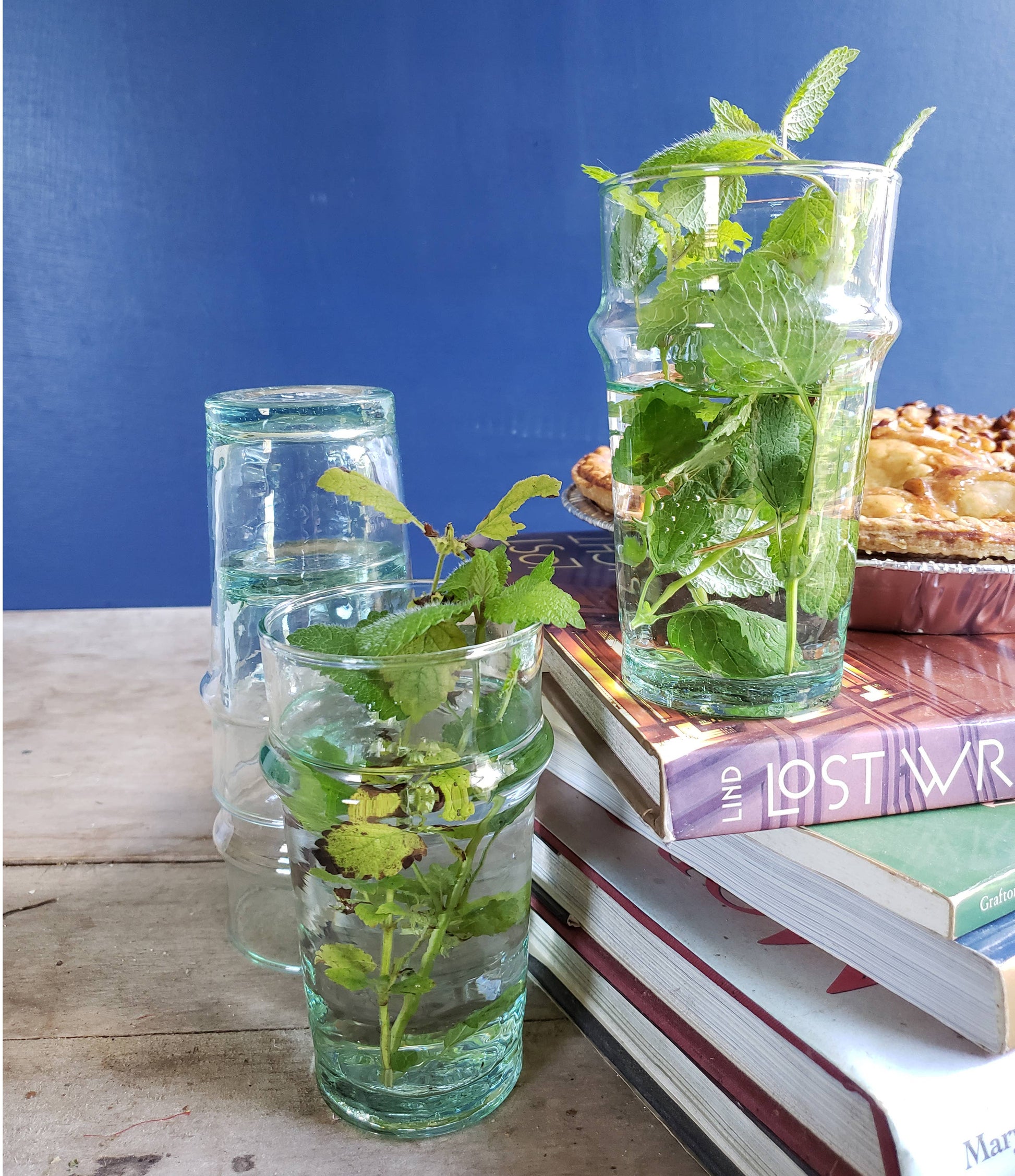 Recycled Moroccan Tea Glass - Mellow Monkey