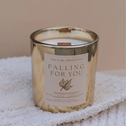 Falling For You / October Nights - Soy Candle - 12 oz. - Mellow Monkey