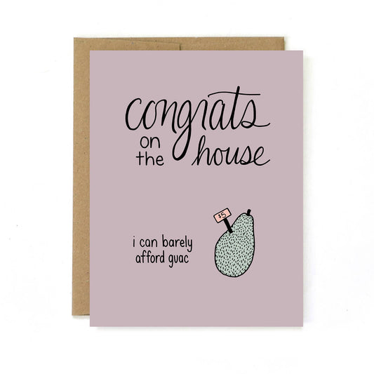 Guac - New House Card - Mellow Monkey