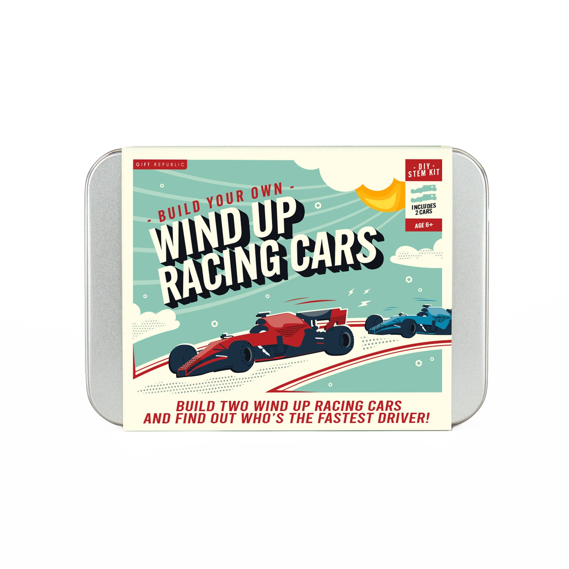 Build Your Own Wind Up Race Cars - Mellow Monkey