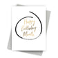 Circled Birthday Month – Birthday Greeting Card - Mellow Monkey