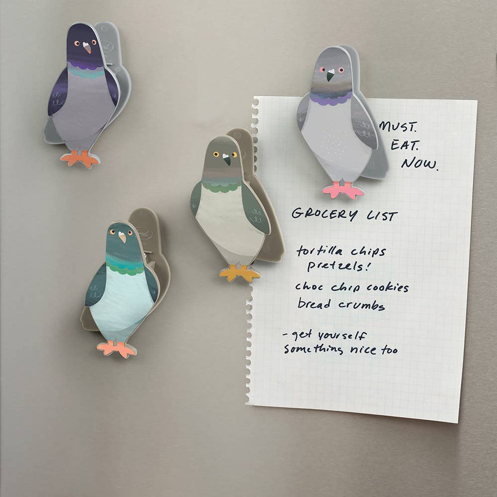 Peckish Pigeon Bag Clips - Thumbnail 3