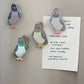 Peckish - Pigeon Bag Clips - Set of 4