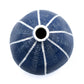 Gugu Sag - Handcrafted Porcelain Bud Vase - Navy with White Stripes - 2.7 x 2.7 x 3 in - Mellow Monkey