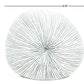 Mini Diva Round - Handcrafted Porcelain Bud Vase - White with Black Stripes - 4.7 x 2.4 x 4 in - Mellow Monkey