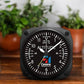 Cessna Altimeter Desk Model Alarm Clock - 3-1/2-in - Mellow Monkey