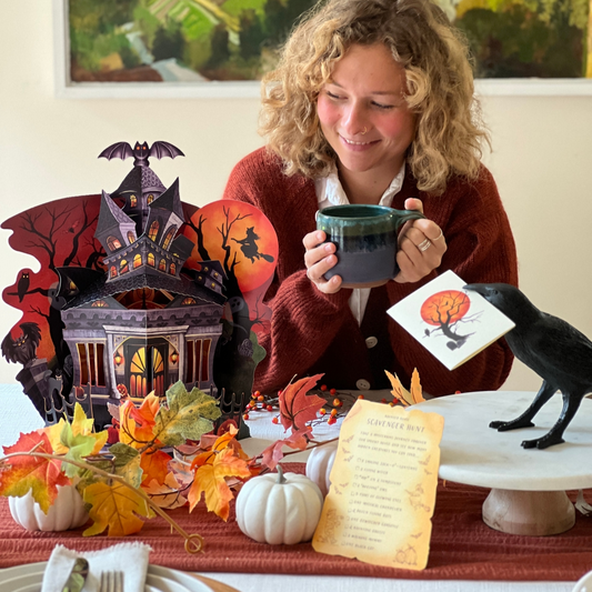 Freshcut Haunted House Pop-Up Greeting Card - Mellow Monkey