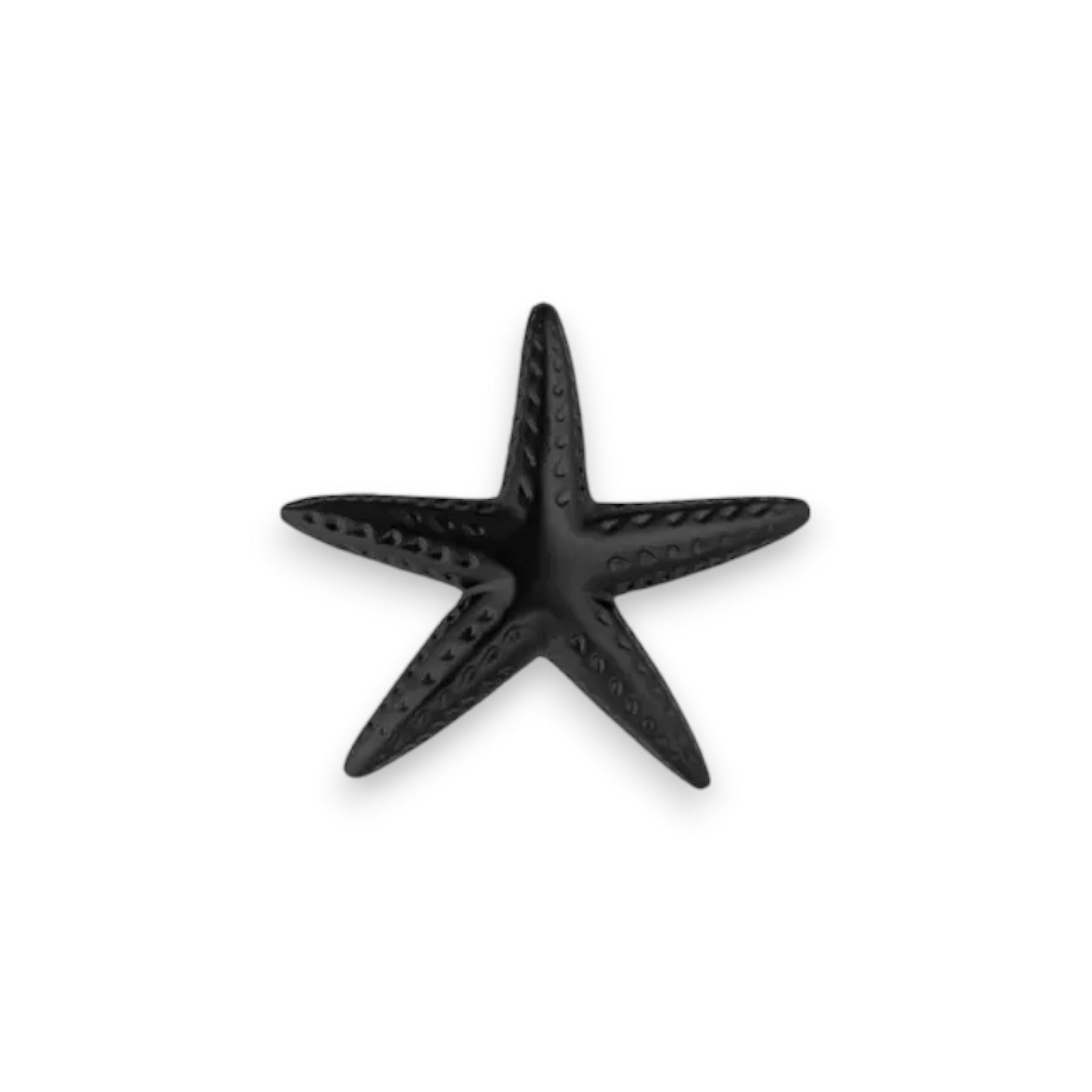 Starfish Door Knocker - Matte Black - Mellow Monkey