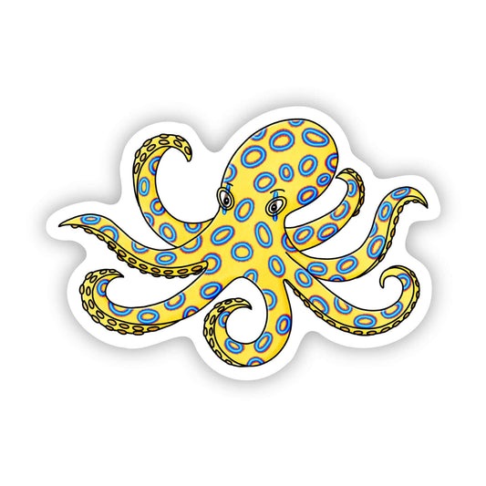 Octopus Vinyl Sticker