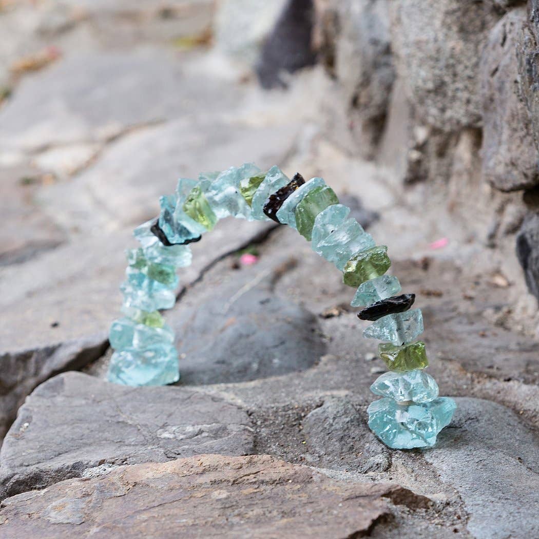 Recycled Glass - Cairn Arch - 12-in - Mellow Monkey