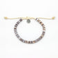 Pakui Natural Bead Anklet - Light Brown - Mellow Monkey
