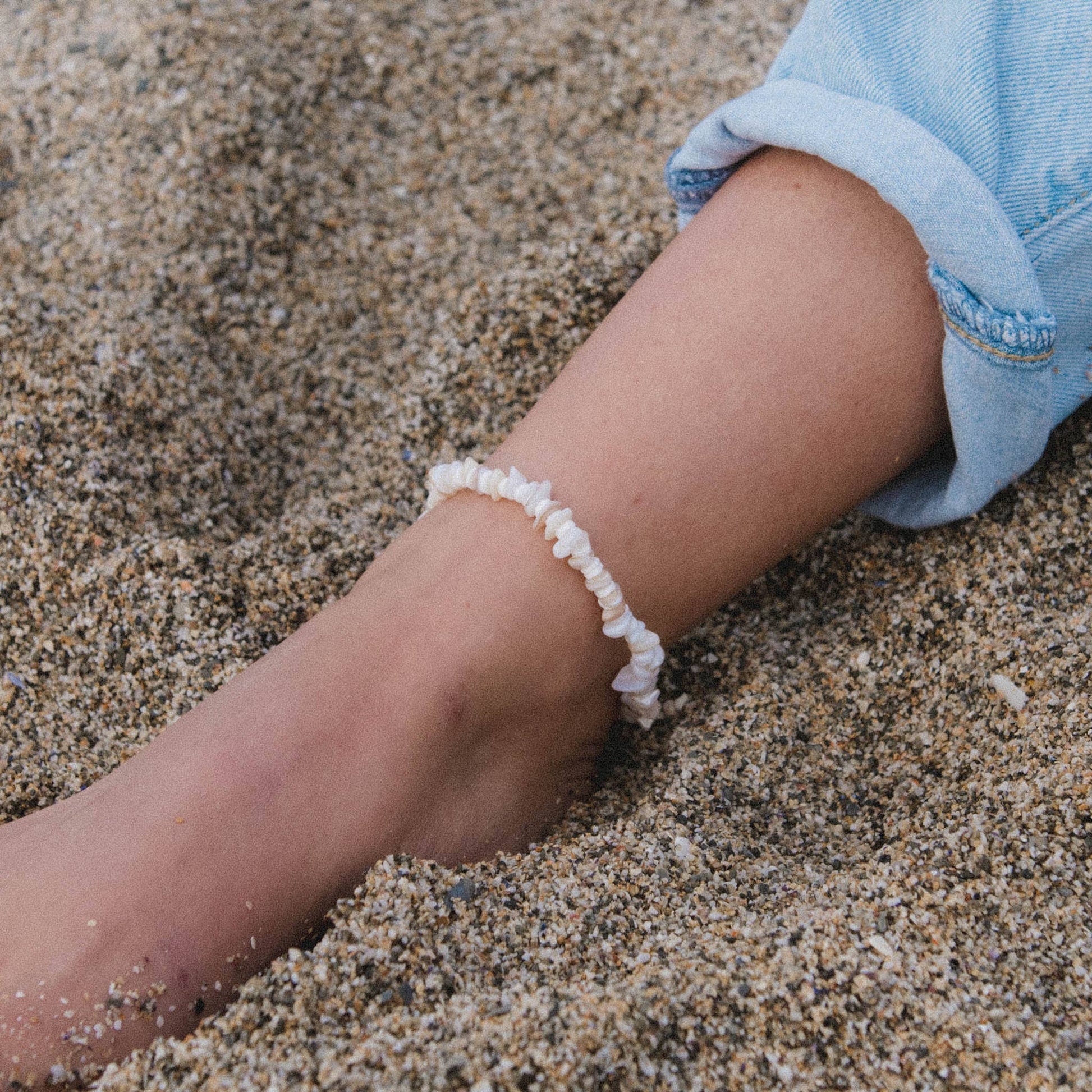 Canggu Surfer Anklet, Beaded Anklet by Pineapple Island - Mellow Monkey