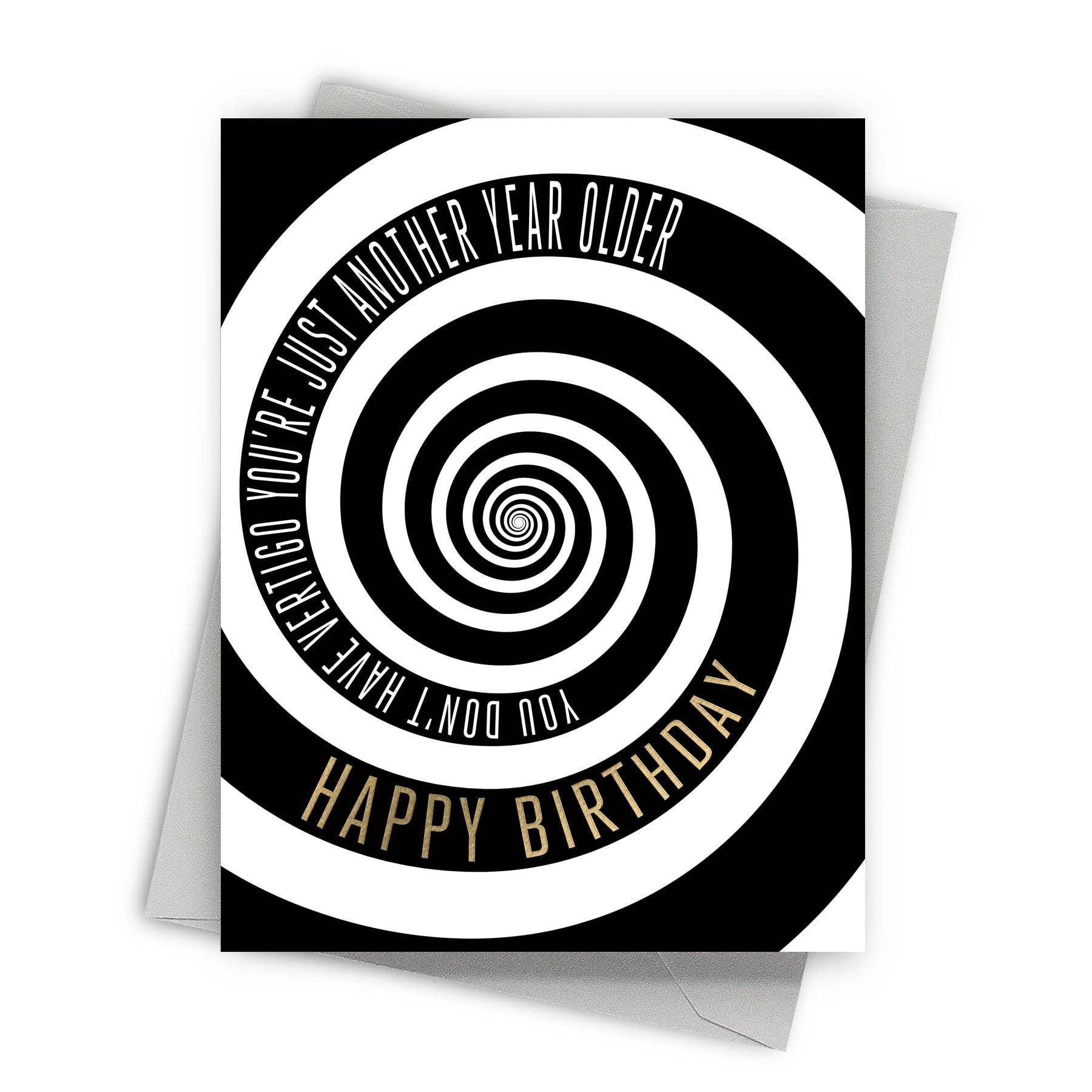 No Vertigo – Funny Birthday Card - Mellow Monkey