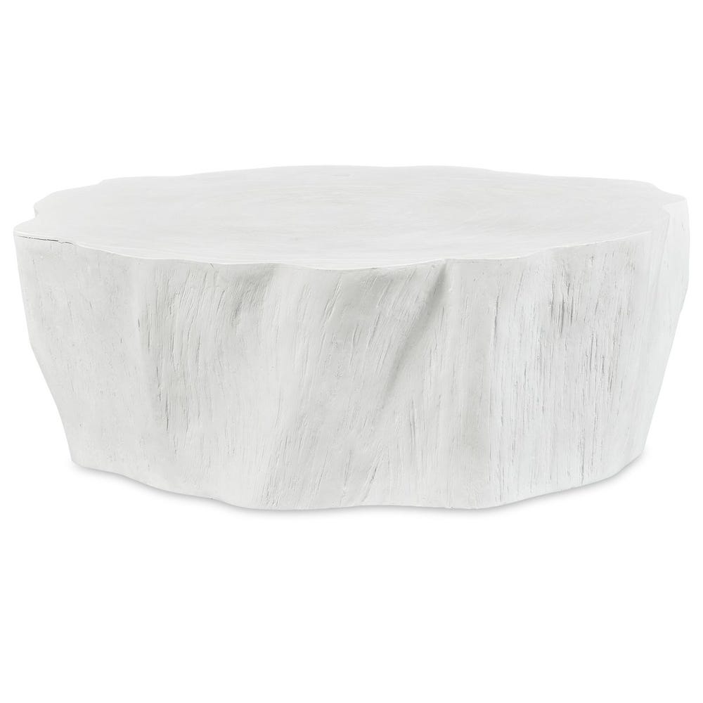 Woods Edge Coffee Table - White - Mellow Monkey
