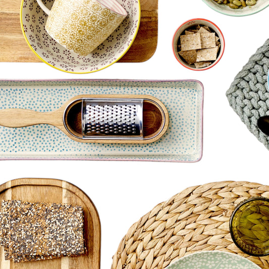 Wooden and Stainless Steel Cheese Grater - 10-in - Mellow Monkey