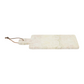 Marble Cheese/Cutting Board with Leather Tie and Handle - 16-in - Mellow Monkey