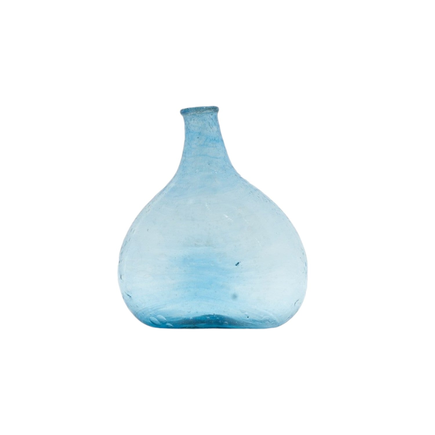 Hand-Blown Seeded Glass Vase - Mellow Monkey